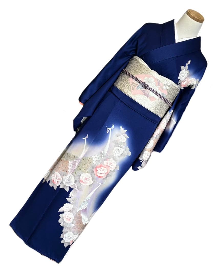 ※あみ●T-2◆着物 付け下げ 訪問着 フルセット◆正絹 拾4点セット◆