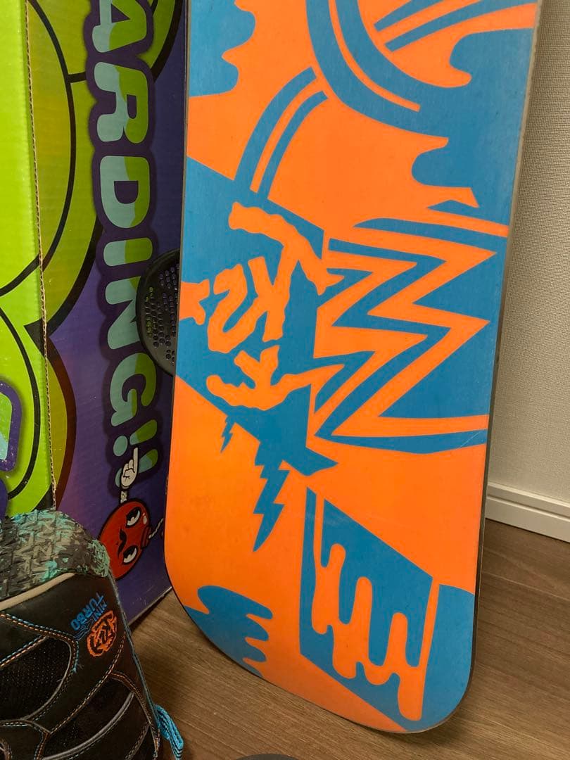 K2 Grom Pack 100cm キッズスノーボード 3点セット　化粧箱付き