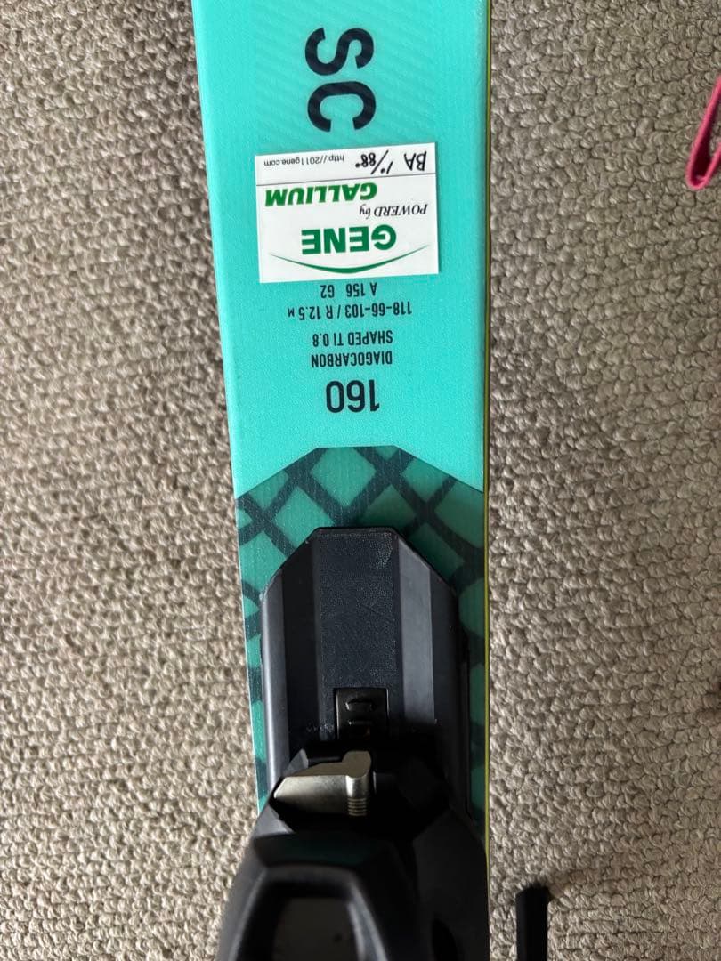 値引交渉歓迎　4日のみ使用FISCHER RC4 SC スキー ビンディング付き