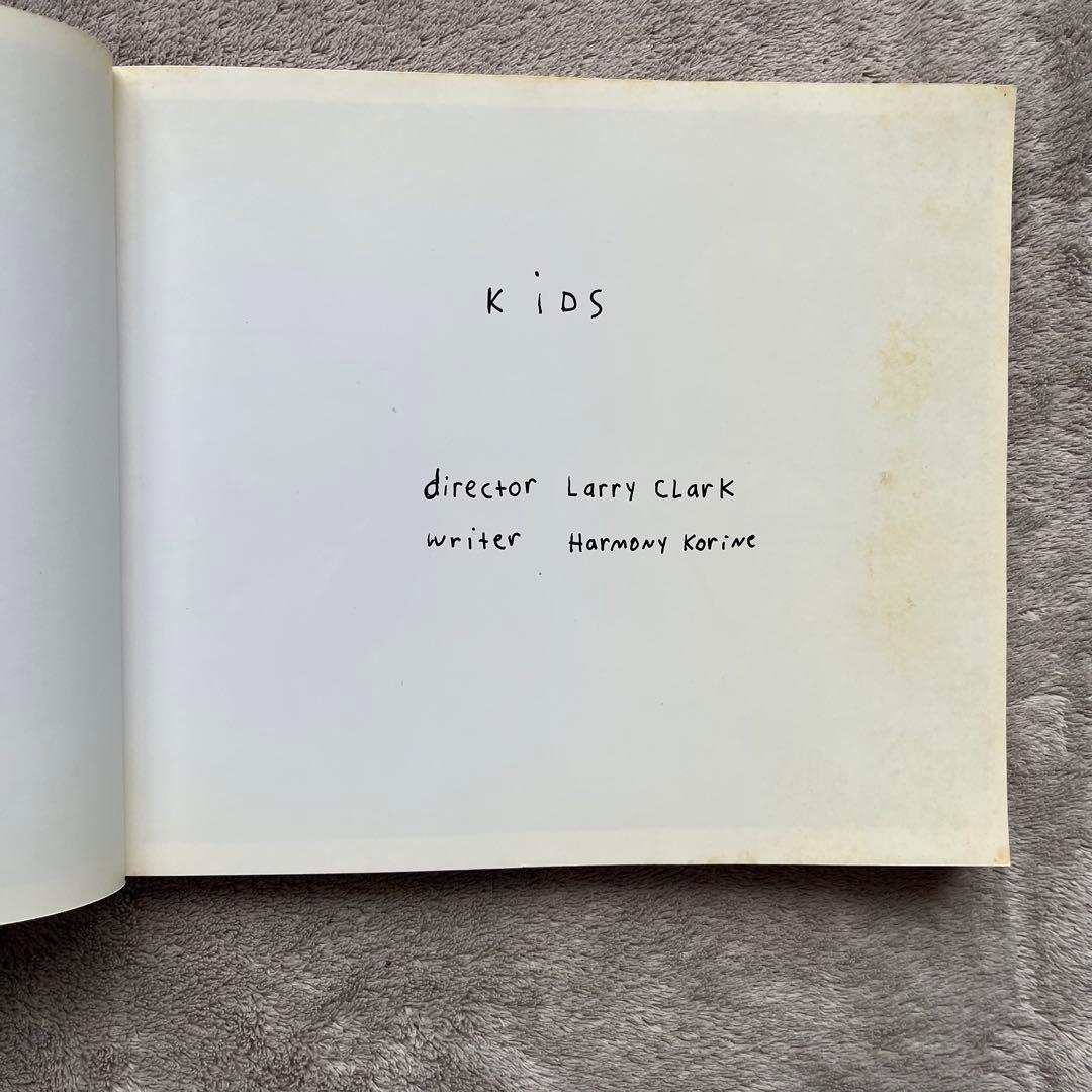 (^^)　希少 日本版 KIDS 写真集 ラリークラーク
