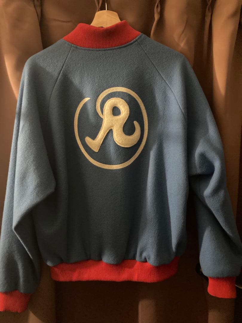 水原希子　野村訓市　richardon 名作varsity jacket