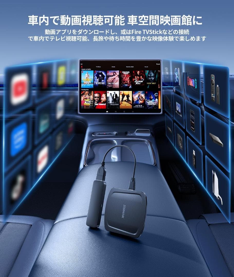 CarPlay AI Box UHDTVlink 次世代4in1 AIボックス