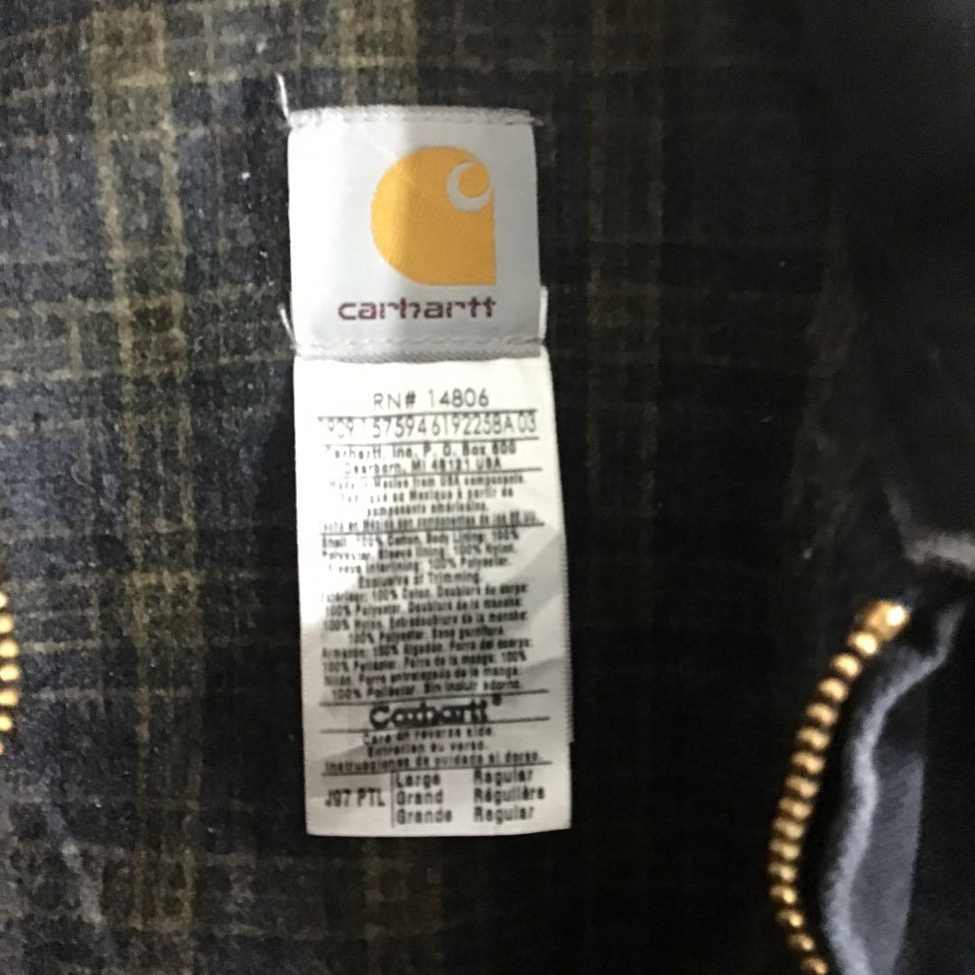 エ*ン様 Carhartt デトロイトジャケット L USA J97 PTL