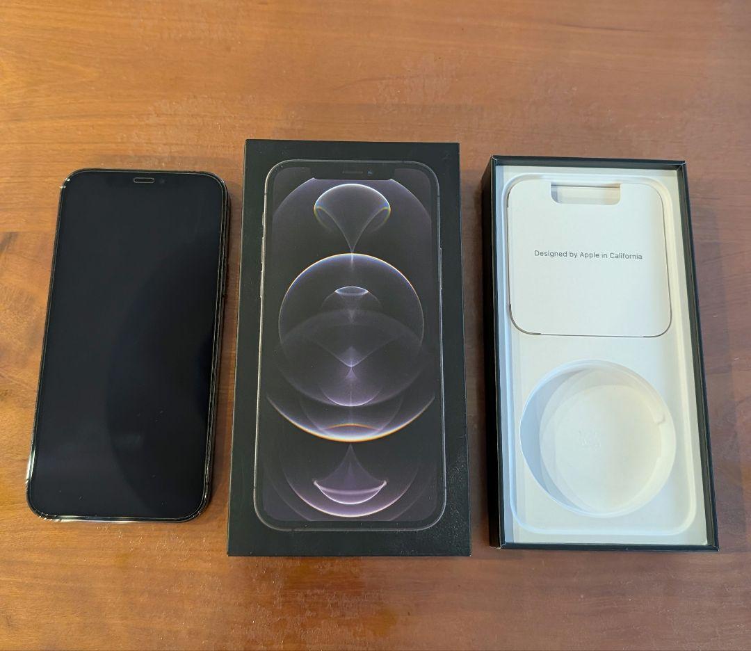 Apple iPhone 12 Pro 128GB グラファイト＋予備フィルム