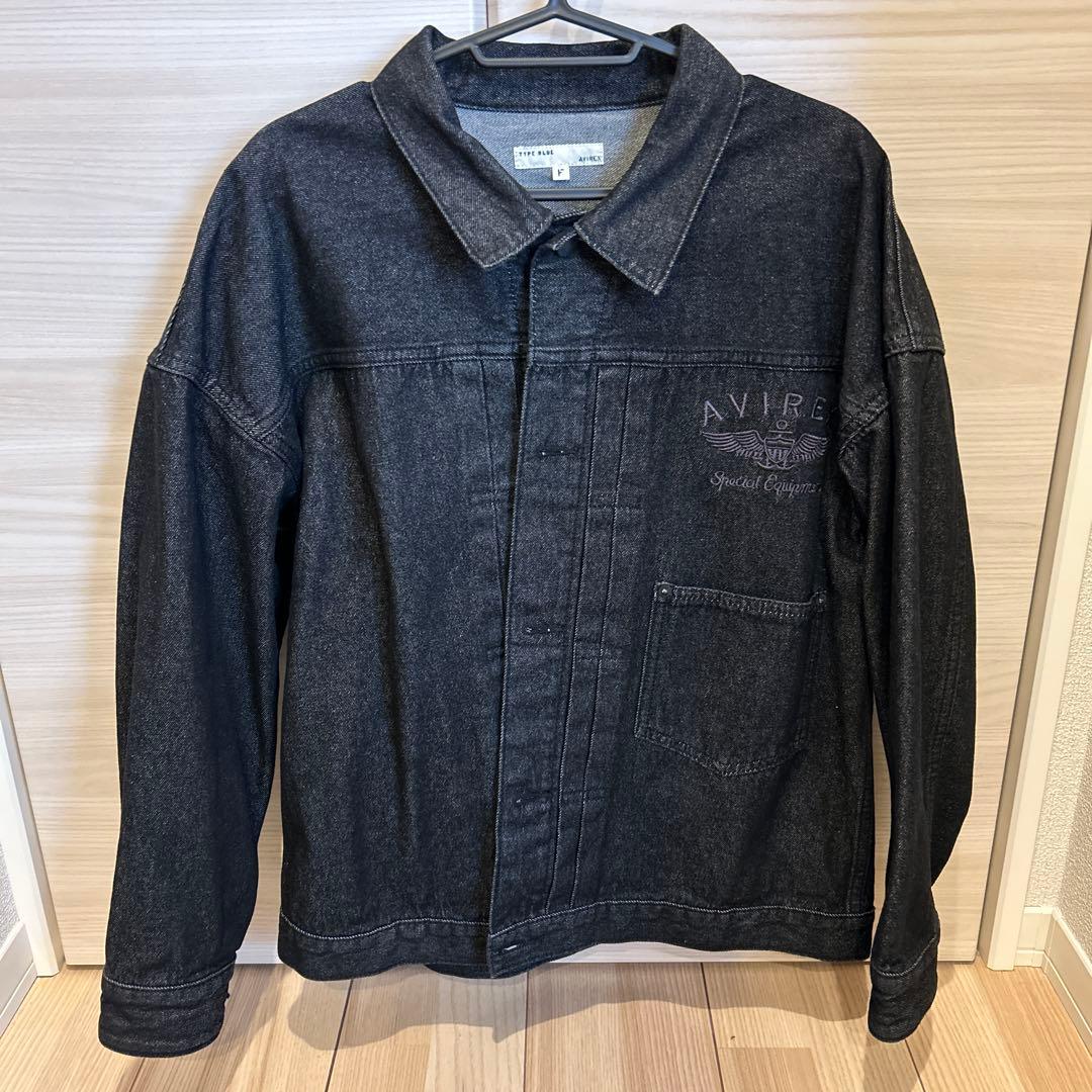 TYPE BLUE AVIREX アヴィレックス コットンデニム ジャケット