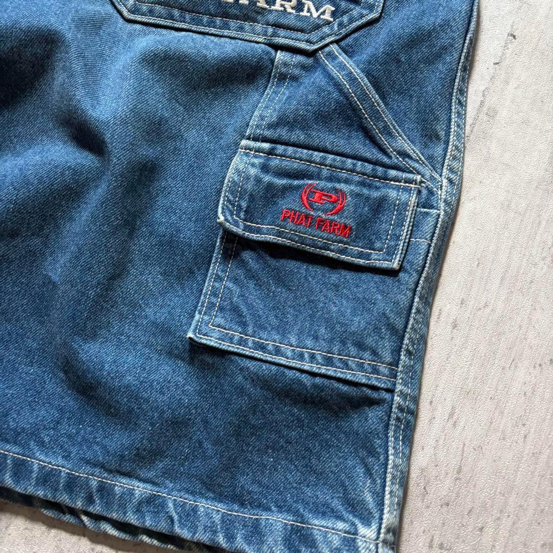 パンツ 90s PHAT FARM painter denim half pants