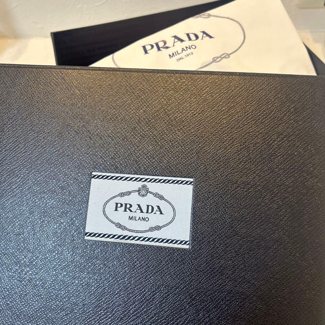 PRADA グリーン バケットハット Mサイズ 箱付き