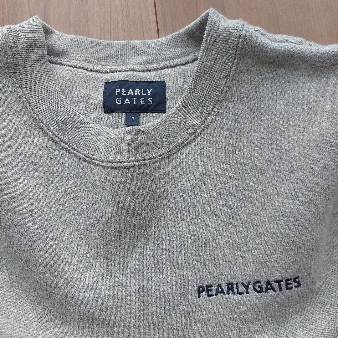 PEARLY GATES ❣️ミッキー 柄 裏起毛トレーナー レディース