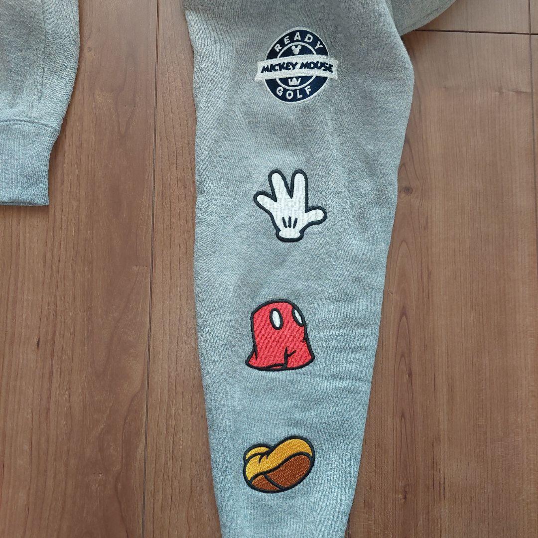 PEARLY GATES ❣️ミッキー 柄 裏起毛トレーナー レディース