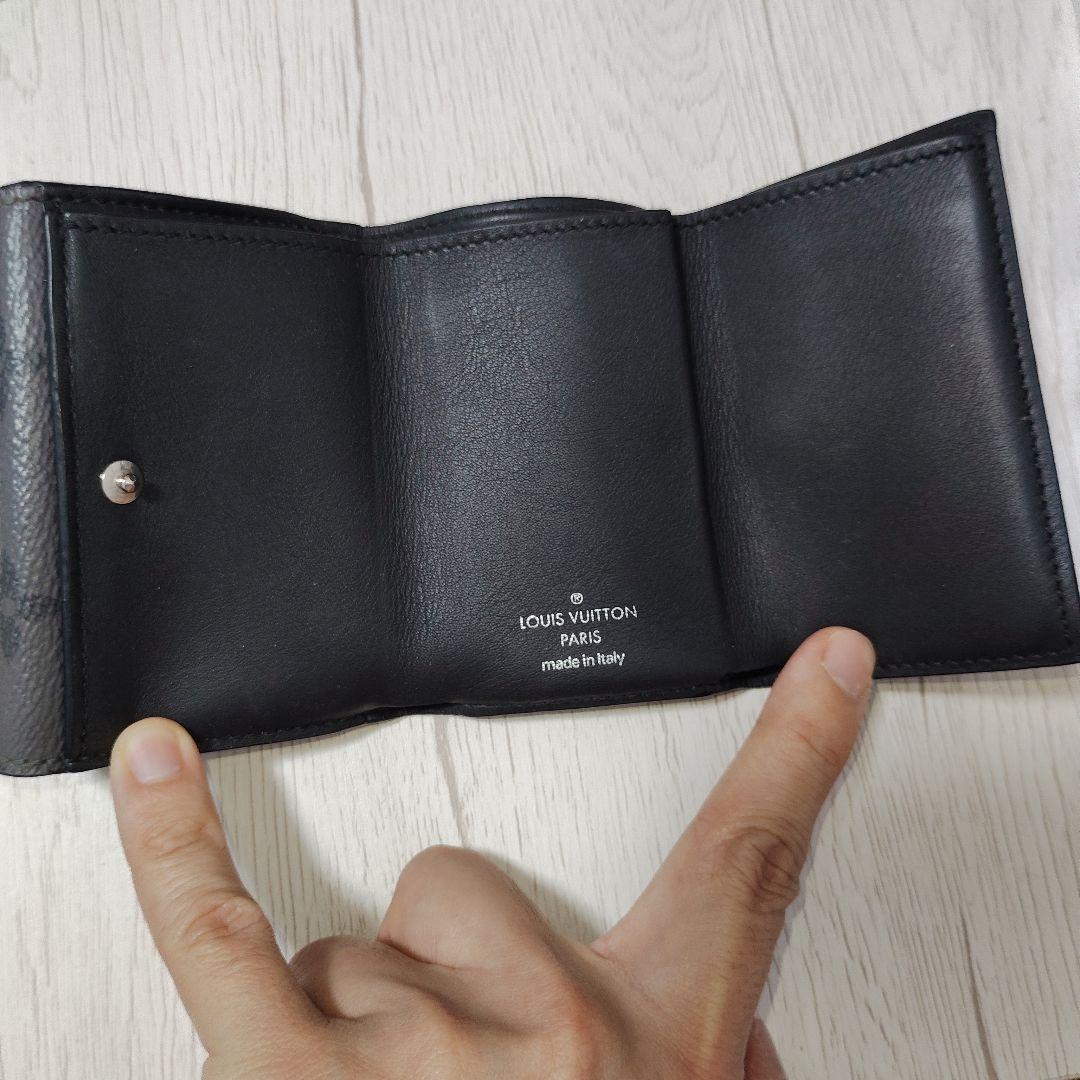 ルイ・ヴィトン 三つ折り財布 ブラック