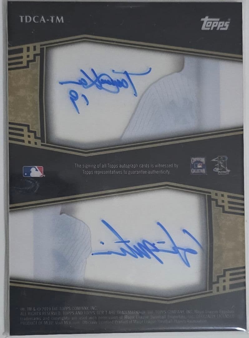 MLB 松井秀喜、田中将大 5枚限定ダブル直筆サインカード