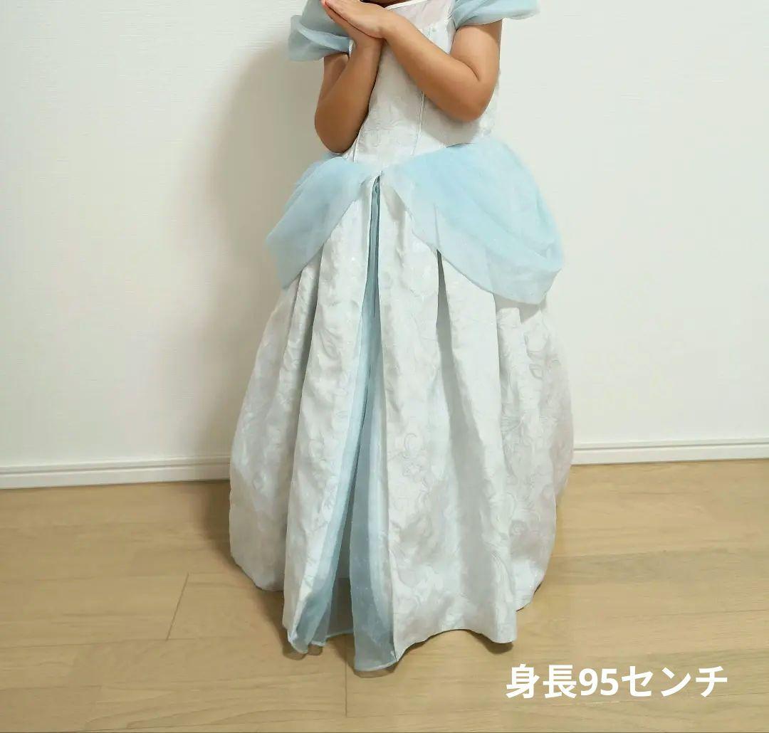 ビビディバビディブティック　シンデレラ　ドレス110 手袋・ティアラ