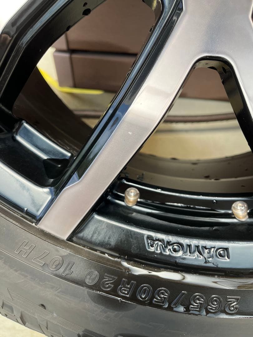 Rays team DAYTONA FDXF6 20インチ4本セット