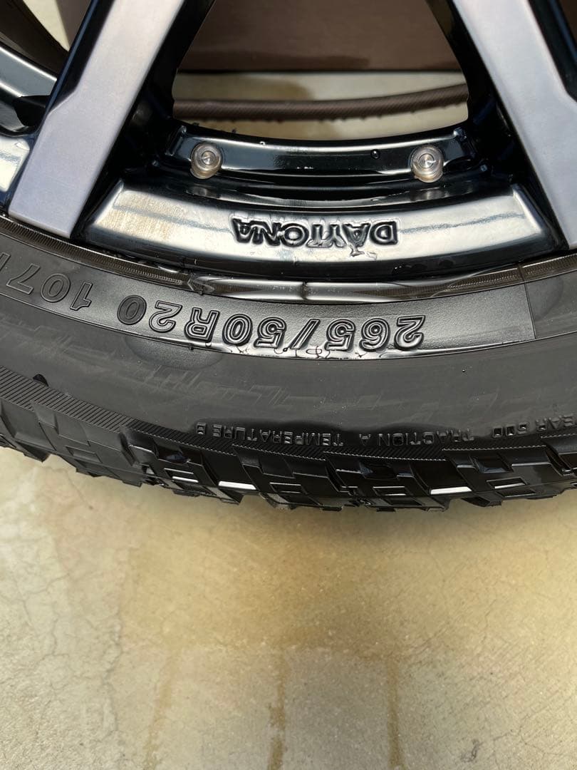 Rays team DAYTONA FDXF6 20インチ4本セット