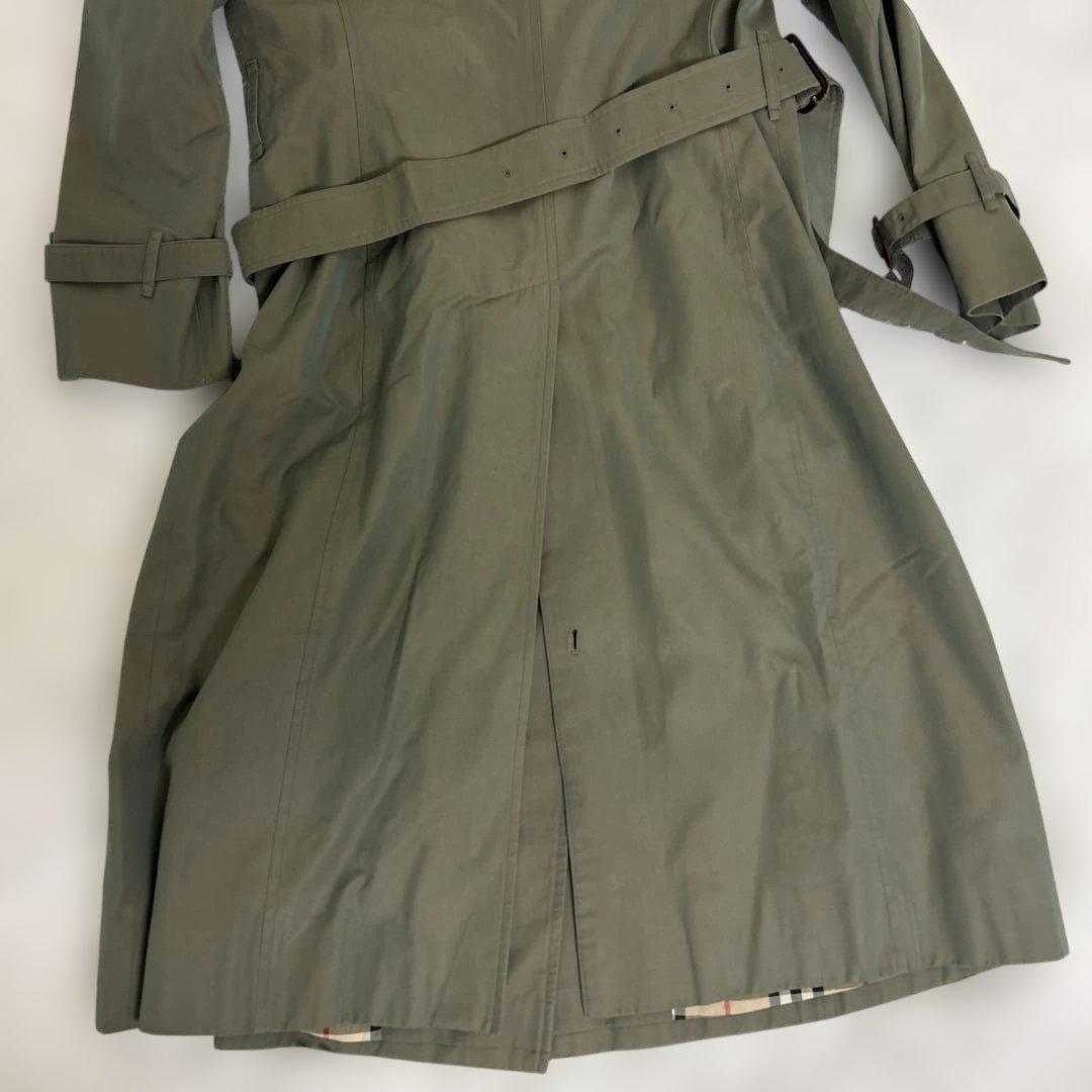 Burberrys バーバリー ノバチェック　トレンチコート 玉虫 Lサイズ