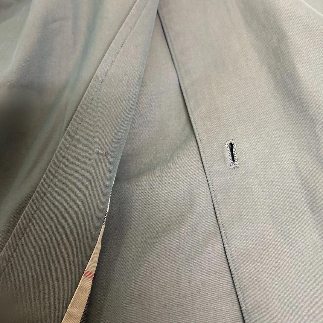 Burberrys バーバリー ノバチェック　トレンチコート 玉虫 Lサイズ