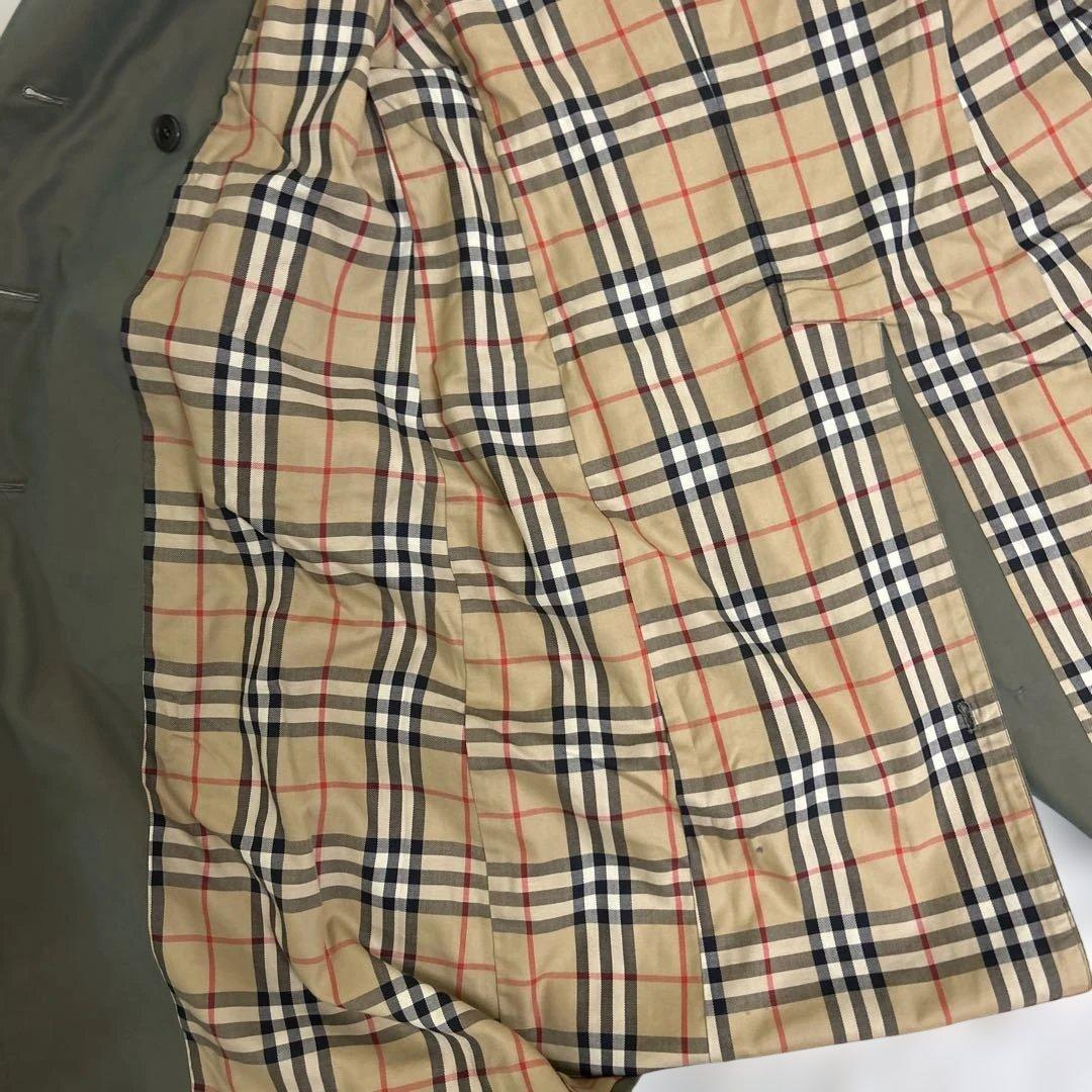 Burberrys バーバリー ノバチェック　トレンチコート 玉虫 Lサイズ