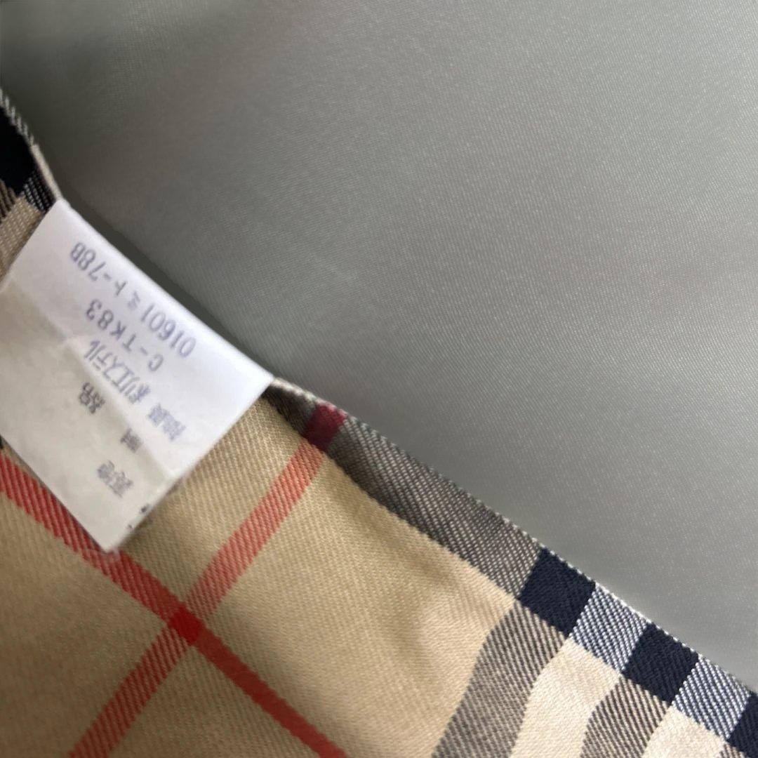 Burberrys バーバリー ノバチェック　トレンチコート 玉虫 Lサイズ