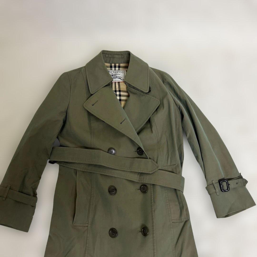 Burberrys バーバリー ノバチェック　トレンチコート 玉虫 Lサイズ