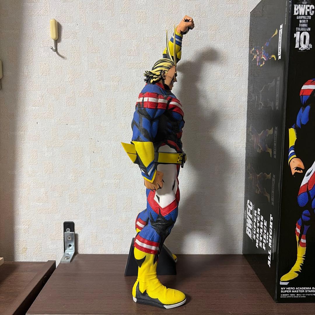 オールマイト　smsp d賞　BWFC 一番くじ　フィギュア　二次元　ヒロアカ