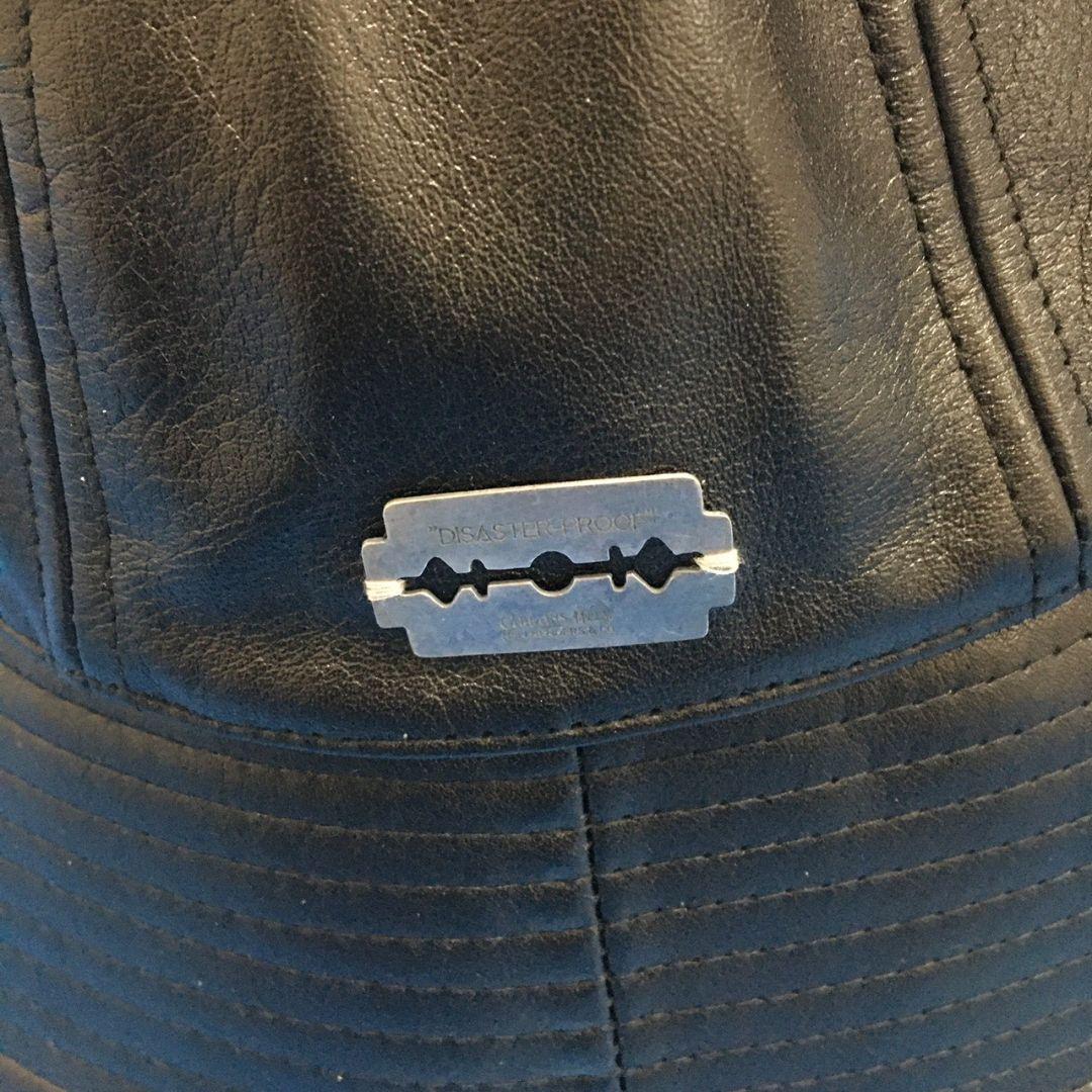 SOLARIS&Co レザーハット 　ブラック