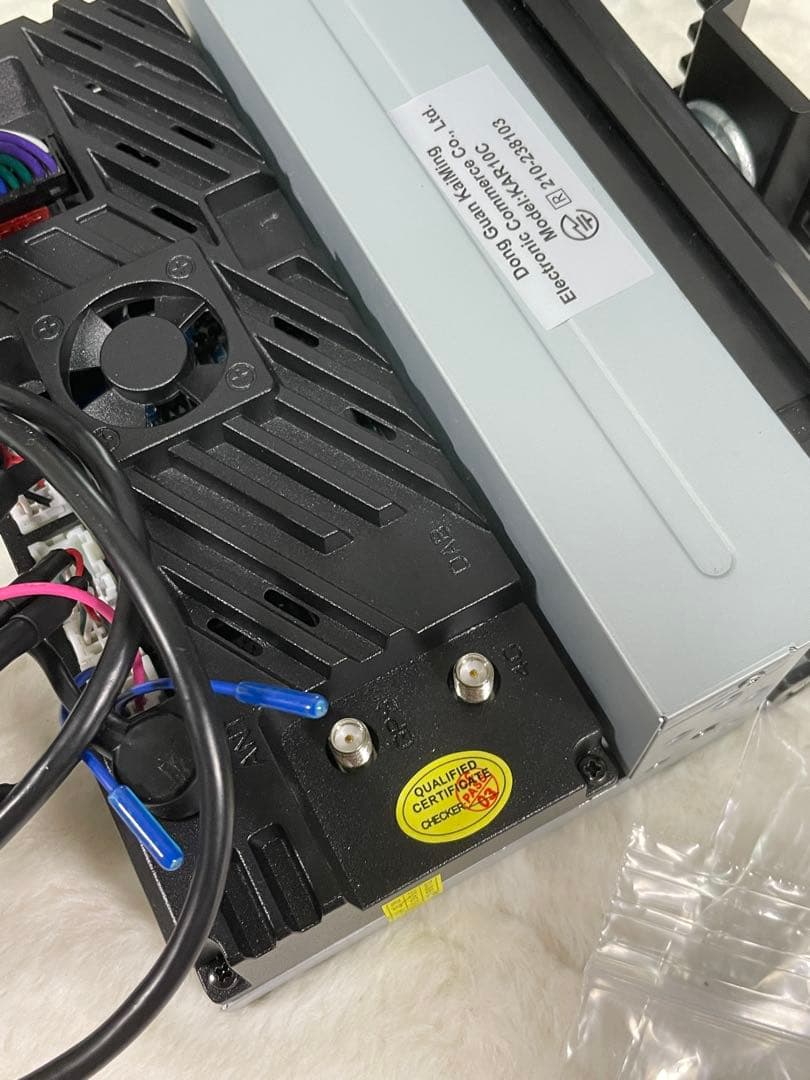 Kasuvar 1DIN ディスプレイオーディオ　KAR10C　 使用期間半年