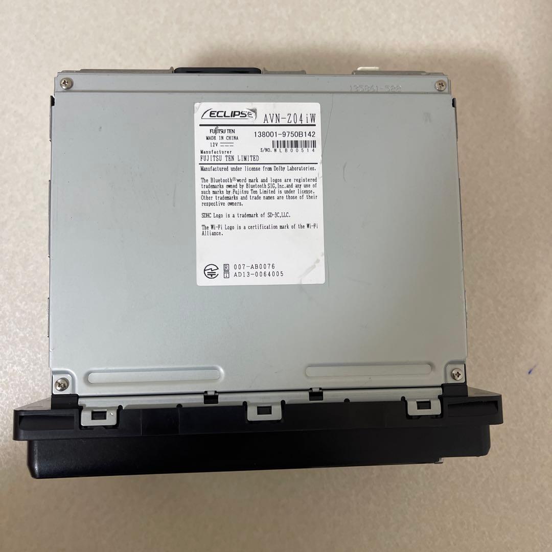 エクリプスカーナビゲーションシステム AVN-Z04IW