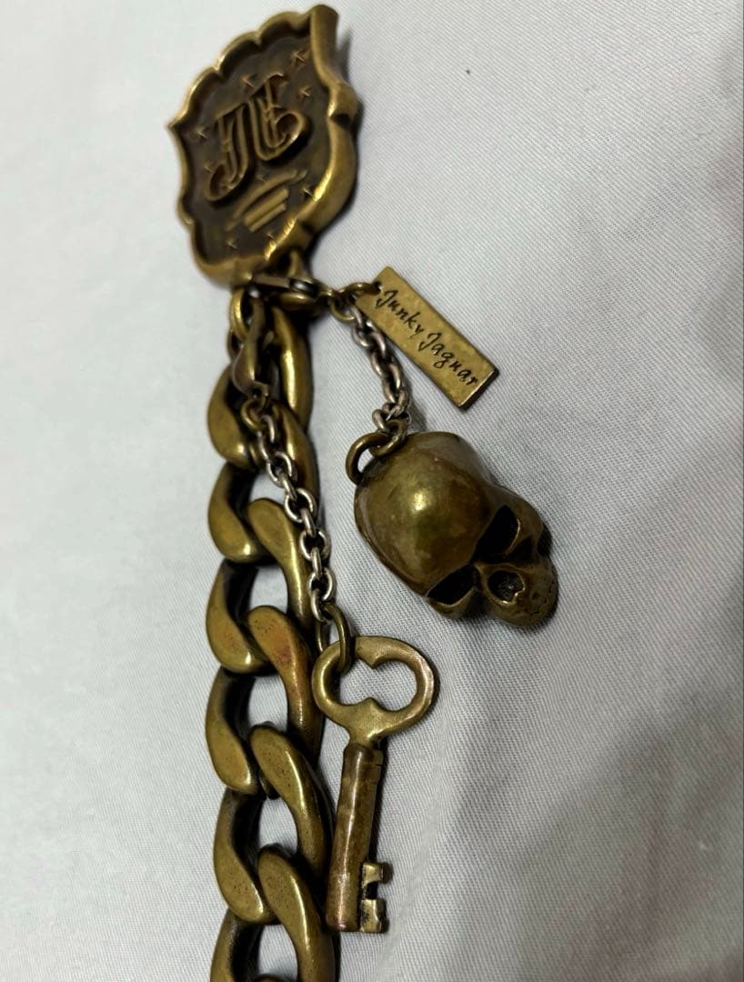 junky jaguar ブラスウォレットチェーン