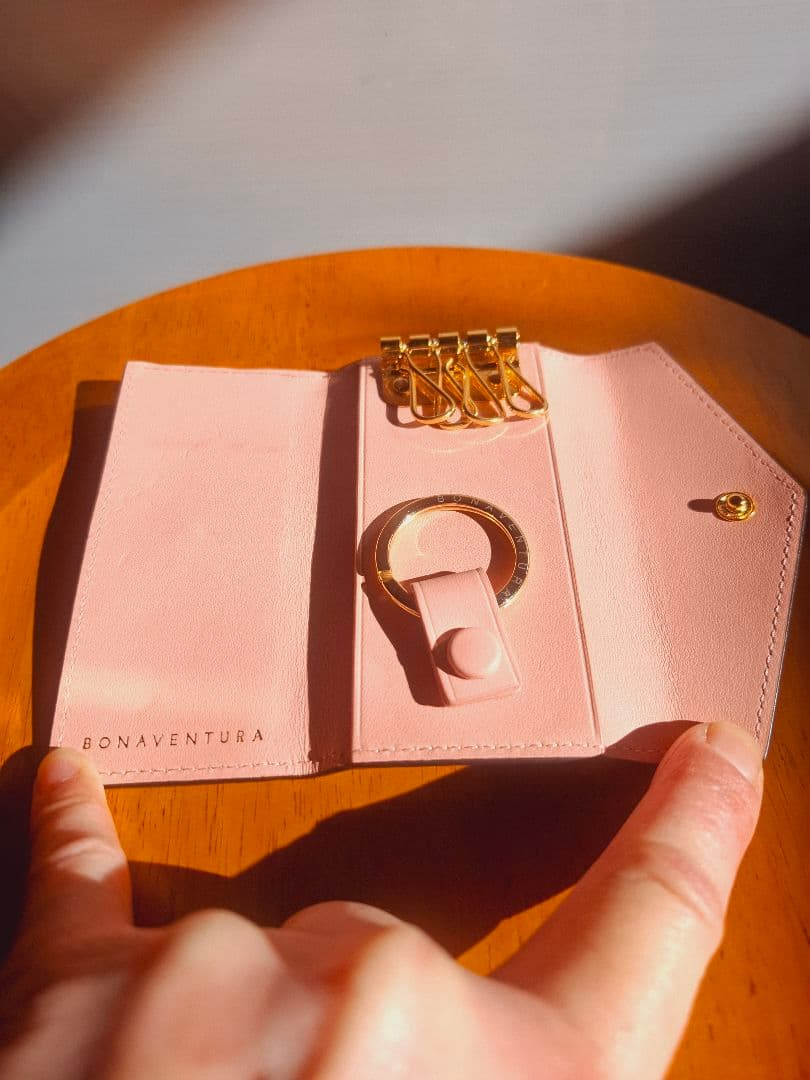 BONAVENTURA キーケース　グレージュ