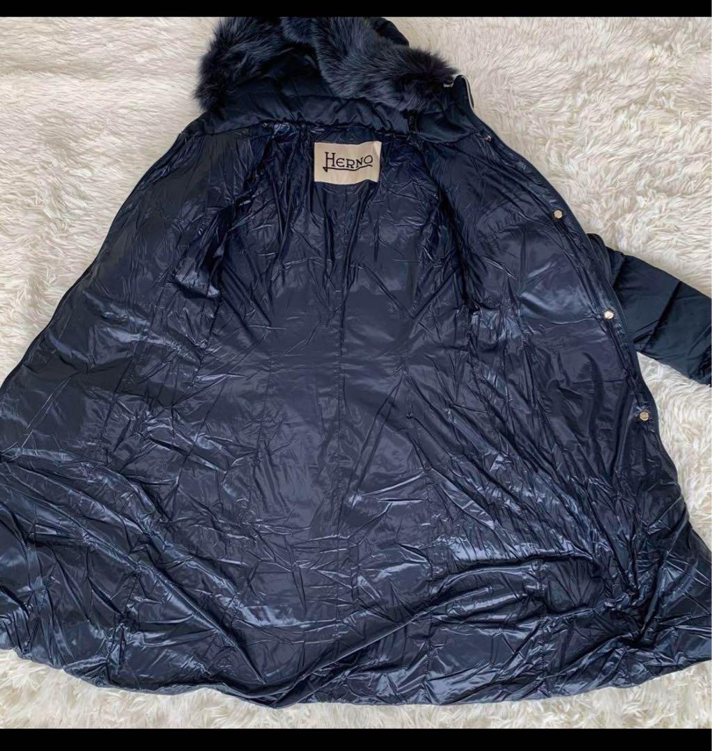 ヘルノ★ダウンコート★FOXファー40★超美品ビームストゥモローラン