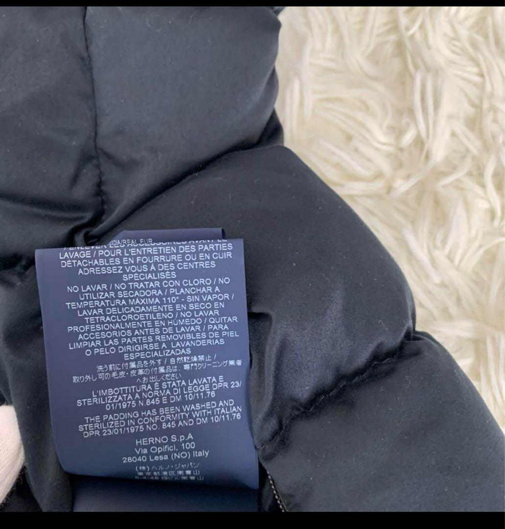ヘルノ★ダウンコート★FOXファー40★超美品ビームストゥモローラン