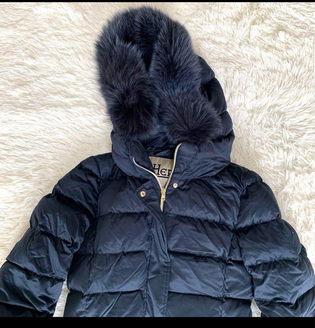 ヘルノ★ダウンコート★FOXファー40★超美品ビームストゥモローラン