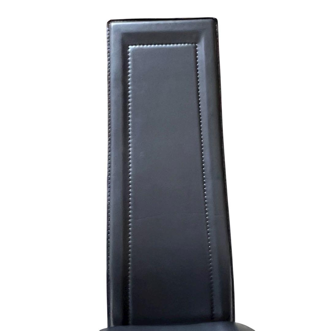 椅子 8391 ダイニングチェア　ハイバックチェア 2脚セット　大塚家具　本革