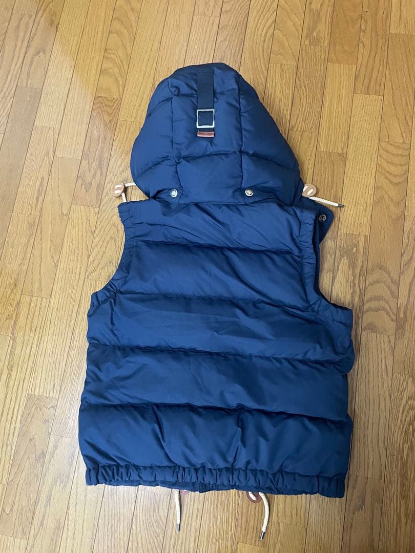 【即日発送】ポロ・ラルフ・ローレン フード付きダウンベスト ネイビー