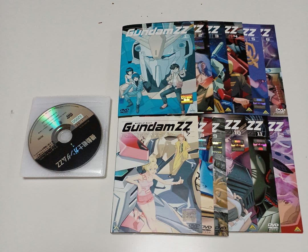 アニメ　DVD　機動戦士ガンダム ZZ　全12巻セット
