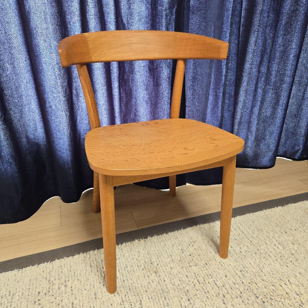 【ゆうゆうさん専用】無印良品　オーク無垢材チェア