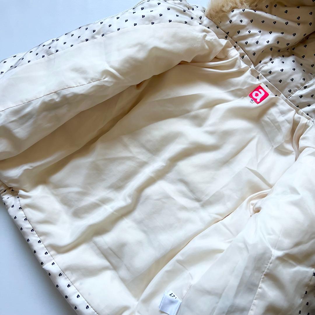 ARCHIVIO アルチビオ ダウンジャケット　ファー　ゴルフ　コート　40 L