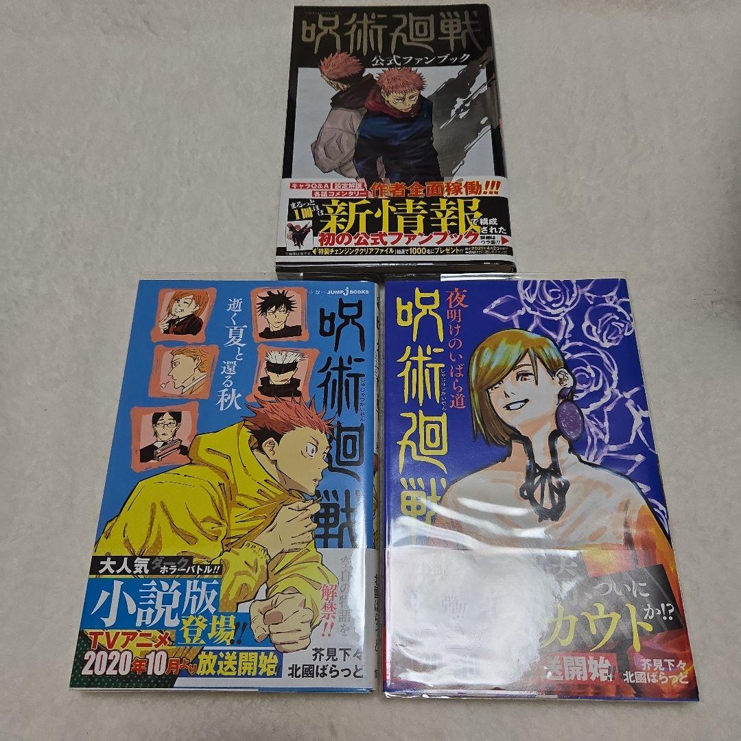 呪術廻戦 全巻+小説+ファンブックセット