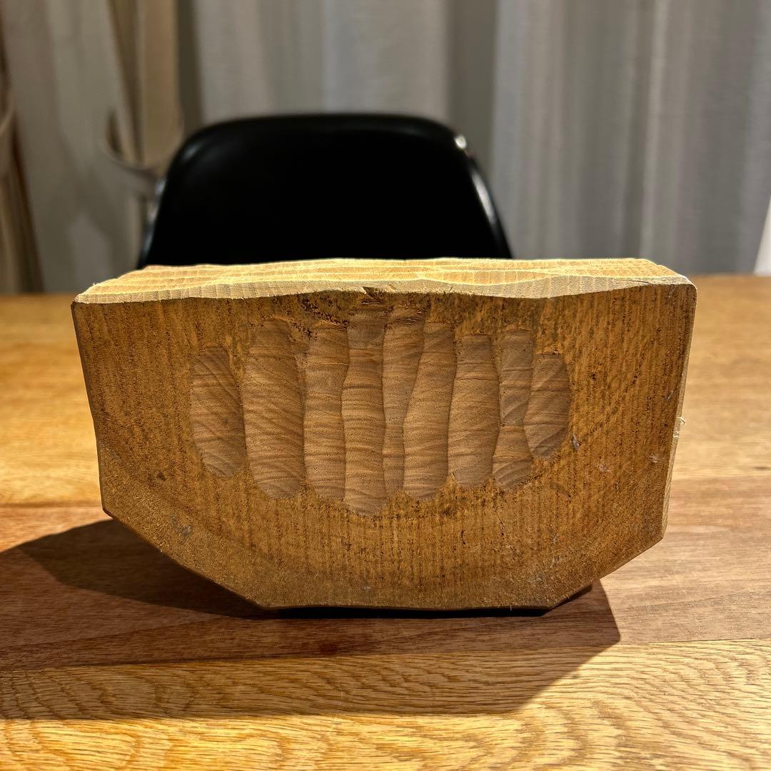 木彫り　熊　八雲