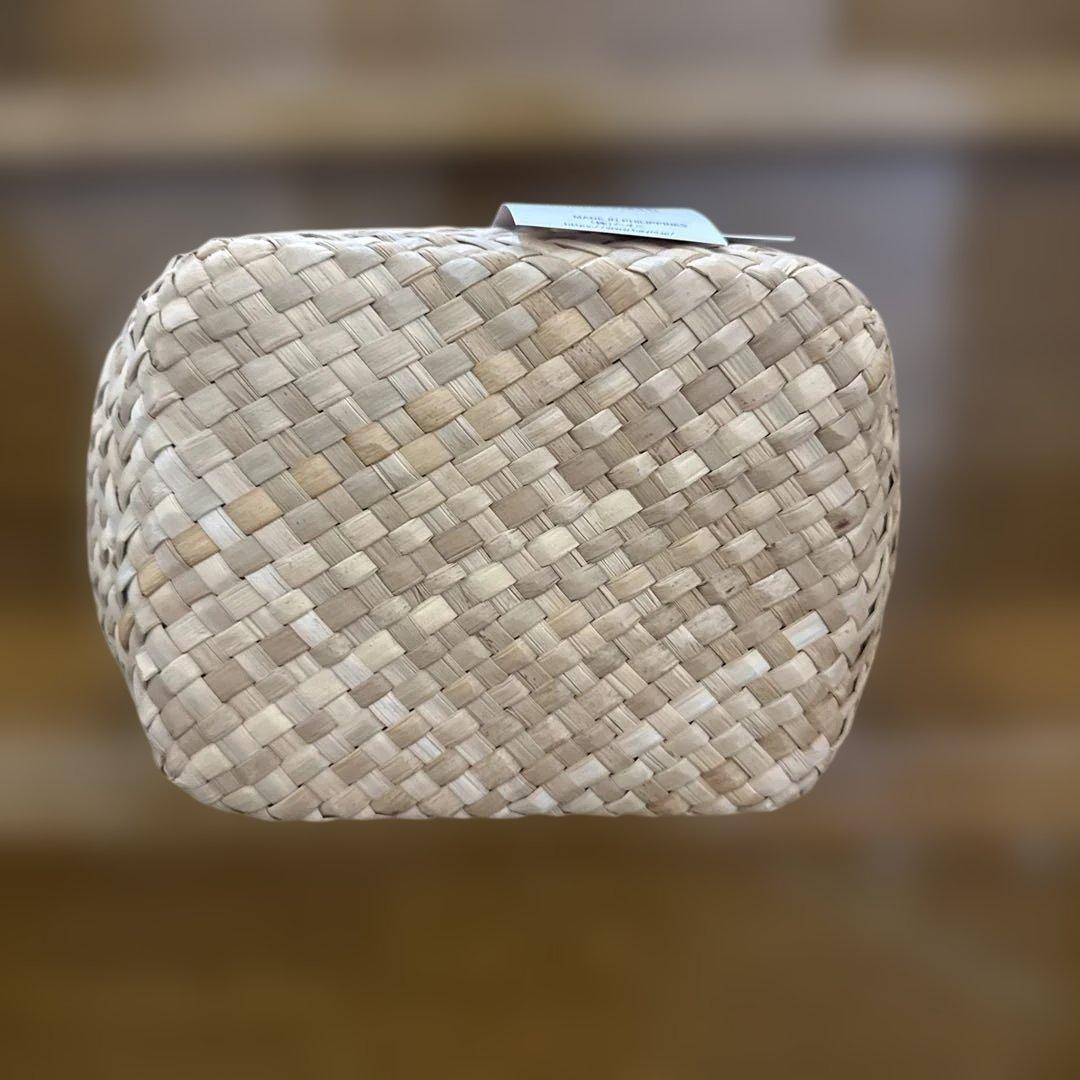 HAYNI ねこのバッグ ベージュ グレー ファー KEROよん