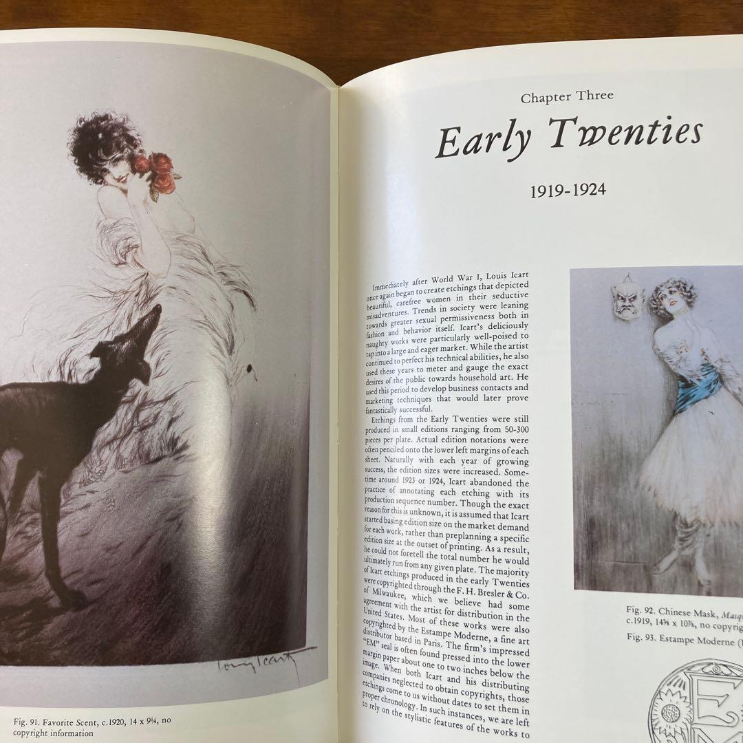 洋書 Louis Icart The Complete Etchings