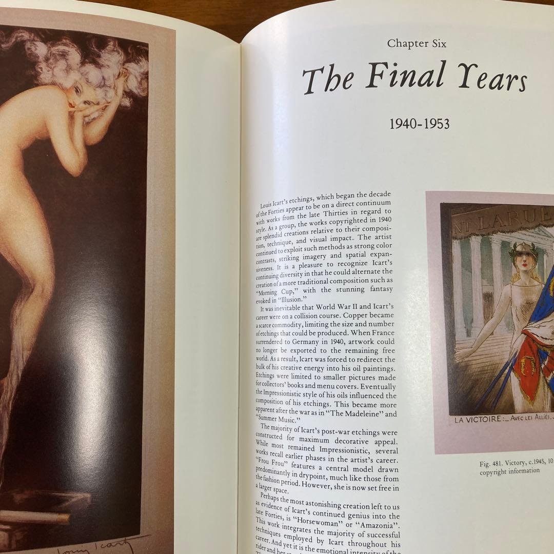 洋書 Louis Icart The Complete Etchings