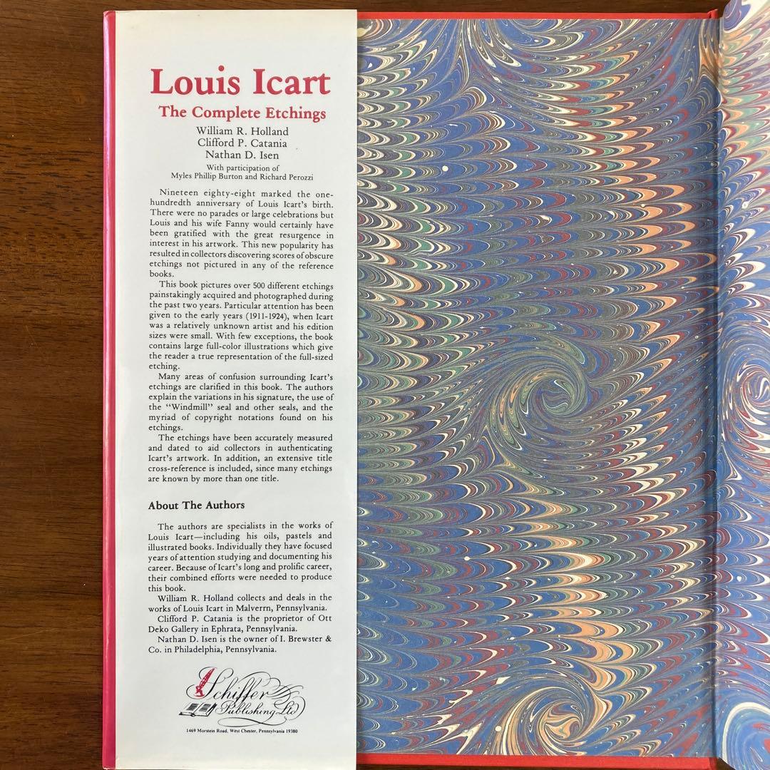 洋書 Louis Icart The Complete Etchings