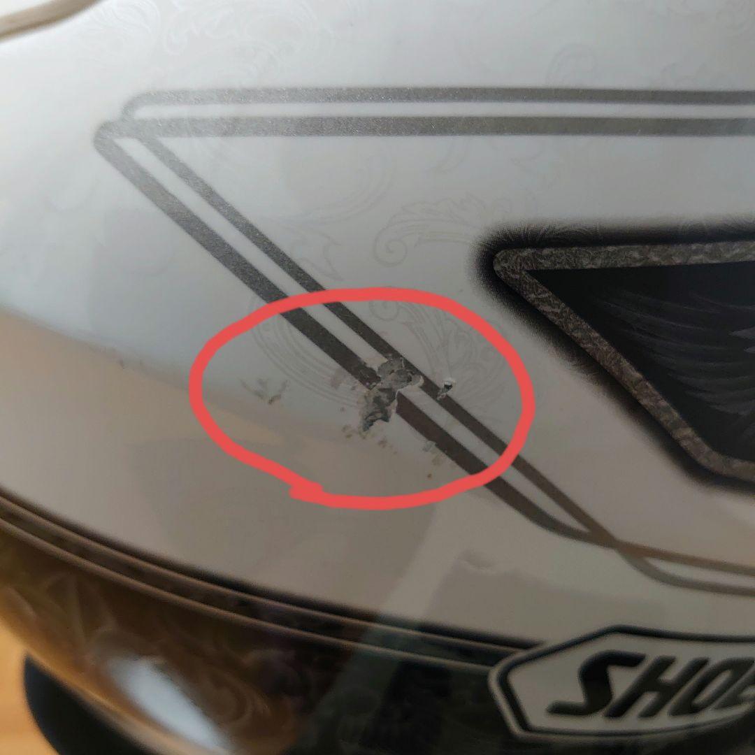 SHOEI XR-1100 フルフェイスヘルメット b+comマイクとベース付き