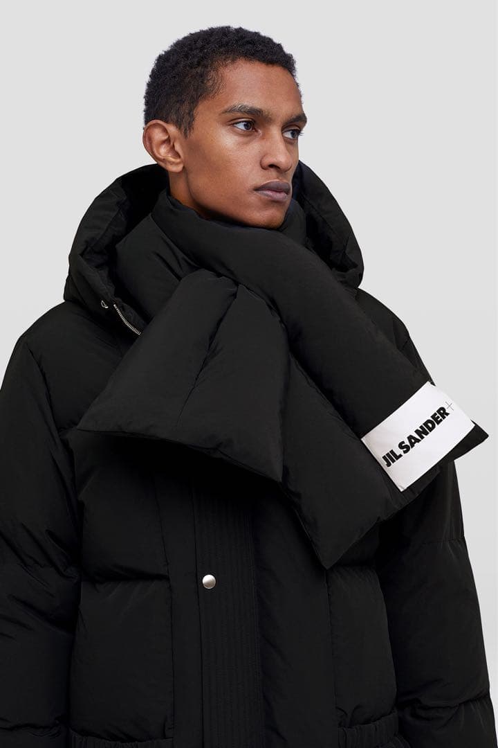 ジルサンダー　ダウン　マフラー