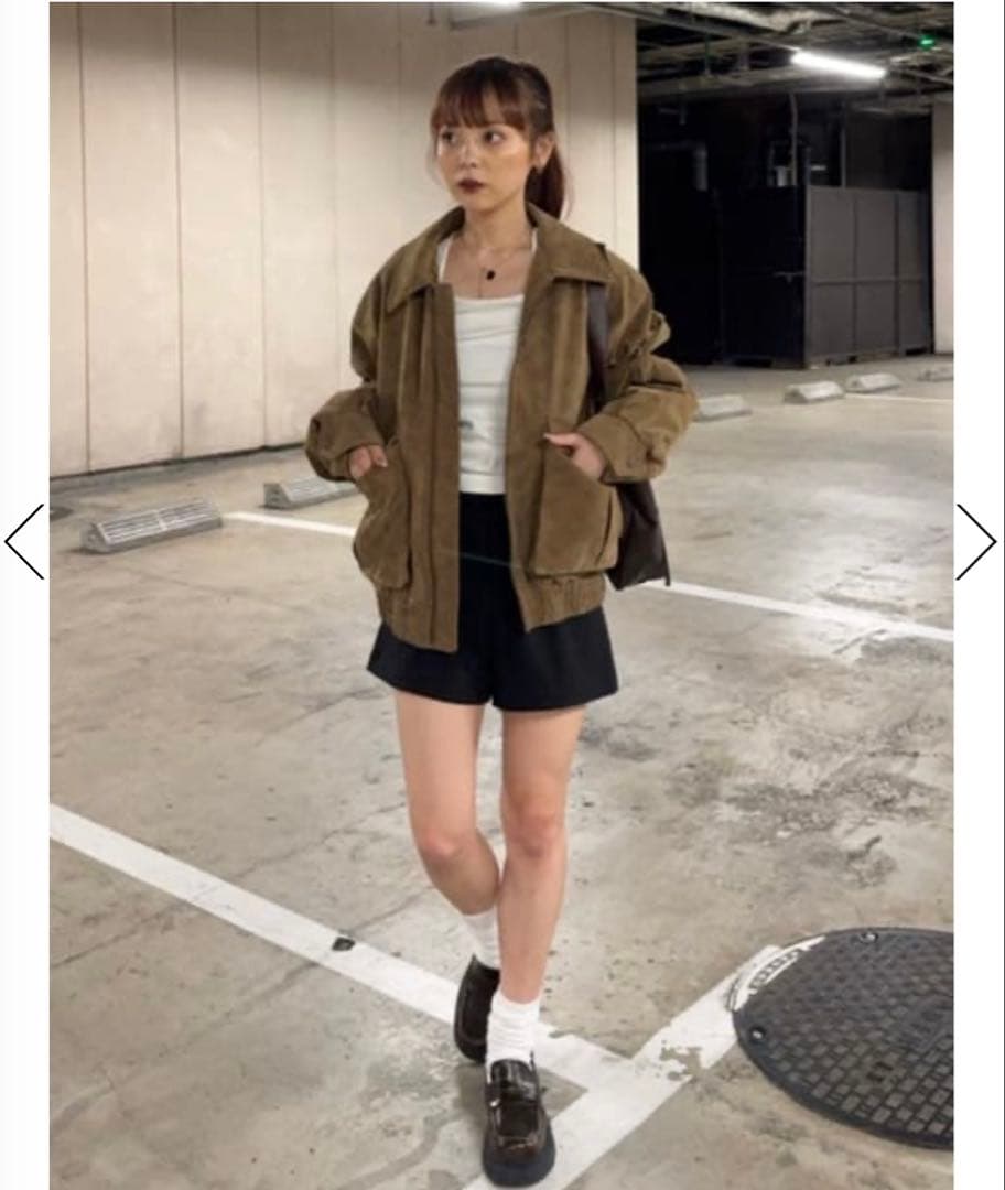 即完売品⭐︎SLY WASHED PUFFER ブルゾン⭐︎ベージュ⭐︎スライ新品