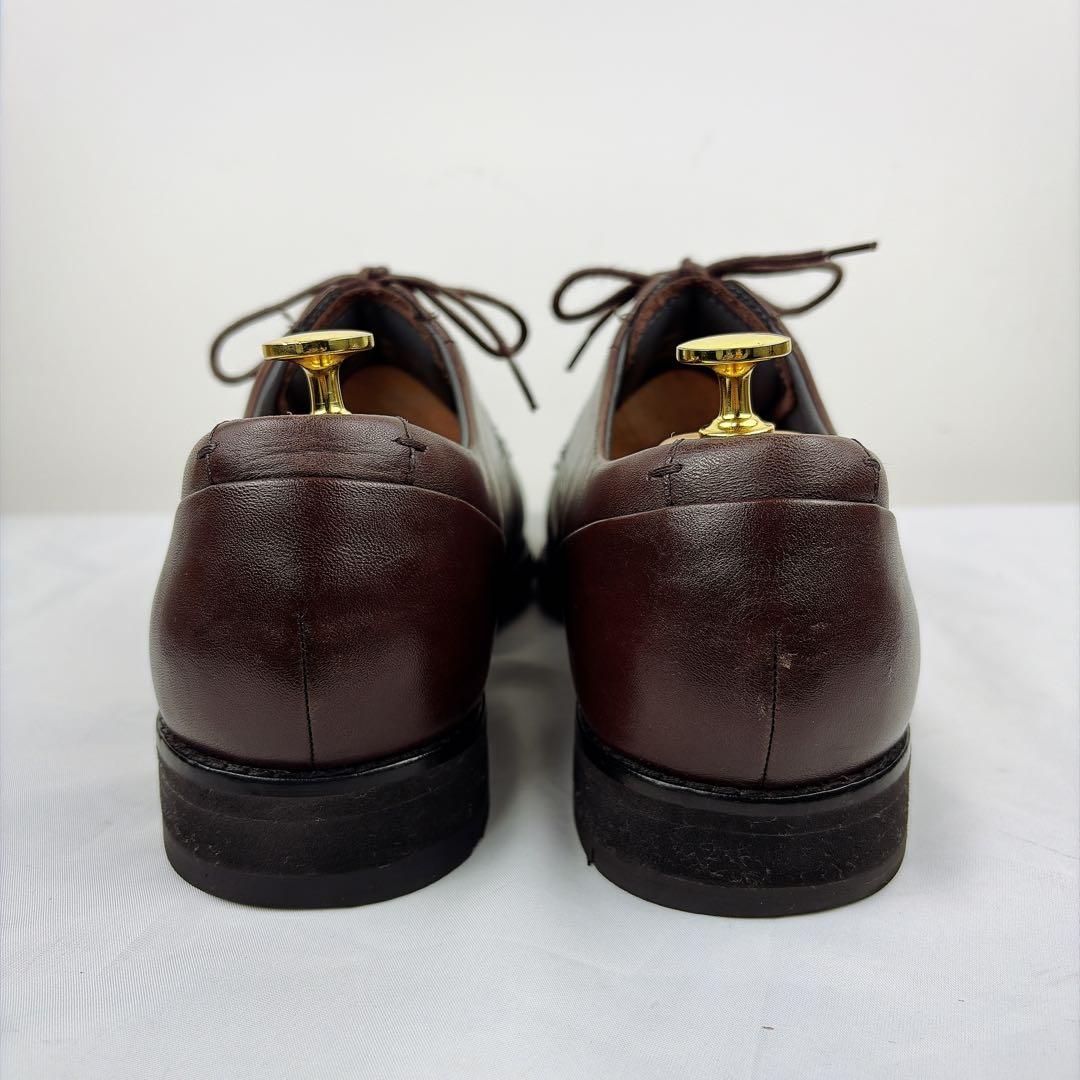 アシックス　ランウォーク 26㎝ レザー ストレートチップ ブラウン WR04