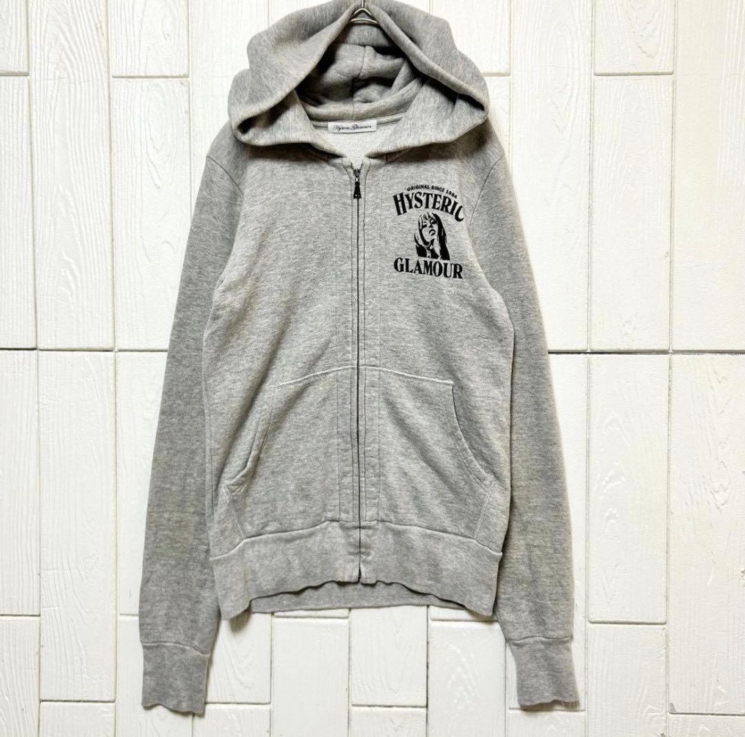 【希少・両面プリント】ヒステリックグラマー ヒスガール ジップパーカー