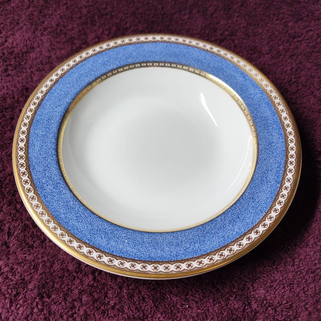 ウェッジウッド　ユーランダーパウダーブルー　スープ・パスタ用深皿　２枚セット