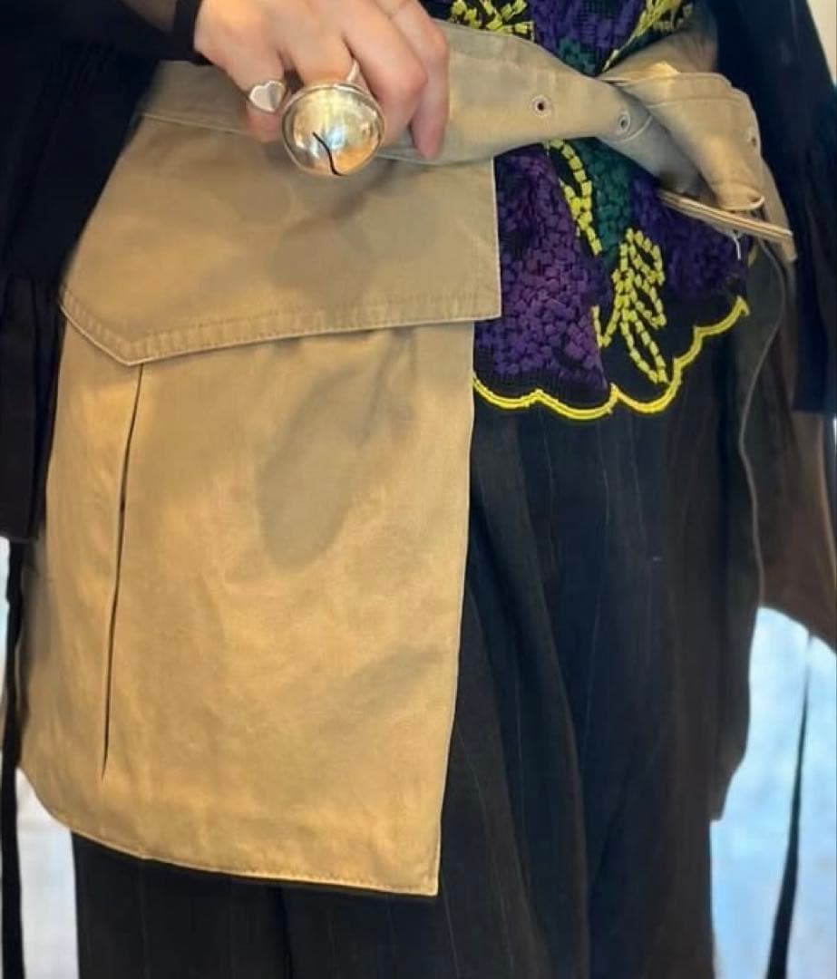 Dries van noten ☆ポケット付きベルト